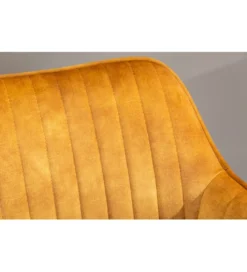 Fotel Biurowy Dutch Comfort ciemna musztarda