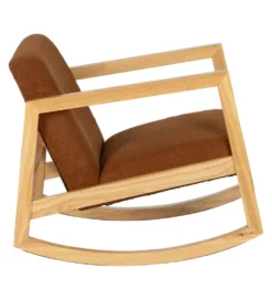 Fotel bujany AKKO 72 cm drewno kauczuk