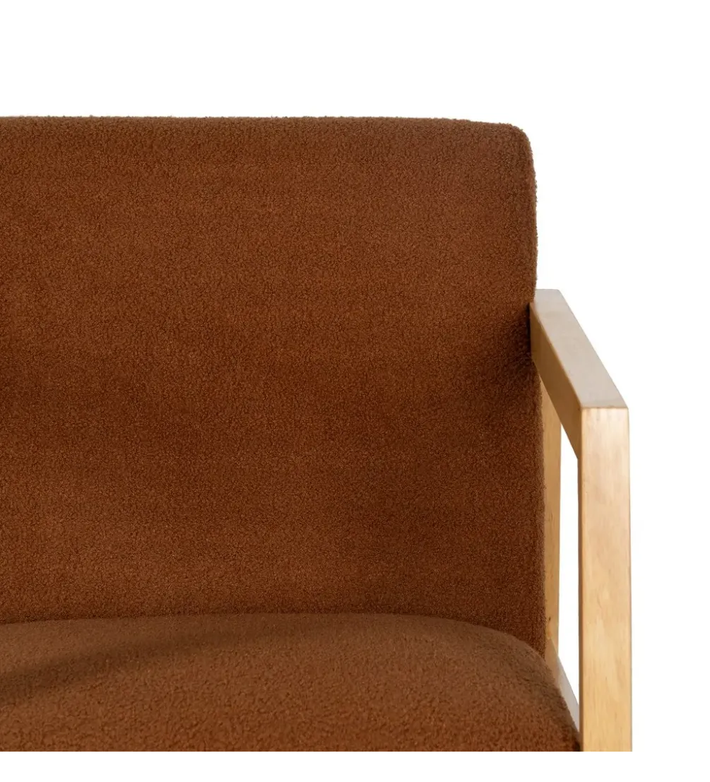 Fotel bujany AKKO 72 cm drewno kauczuk