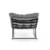 Fotel bujany GATTO szary