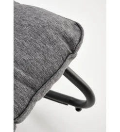 Fotel bujany GATTO szary