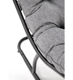 Fotel bujany GATTO szary