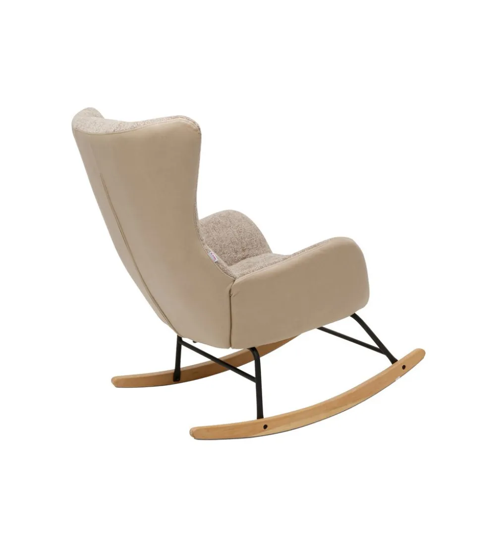 Fotel bujany ROMEO 99 cm beżowy