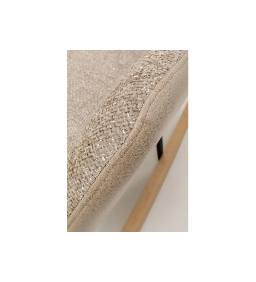 Fotel bujany ROMEO 99 cm beżowy