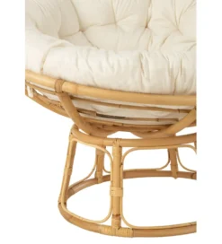 Fotel CELINE 115 cm rattanowy