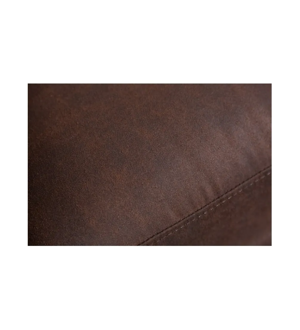Fotel Chesterfield 105 Cm Brąz Vintage
