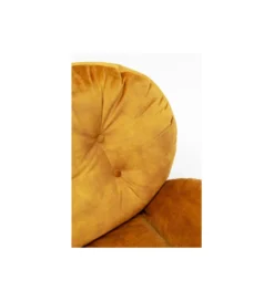 Fotel COSY 86 cm bursztynowy