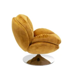 Fotel COSY 86 cm bursztynowy