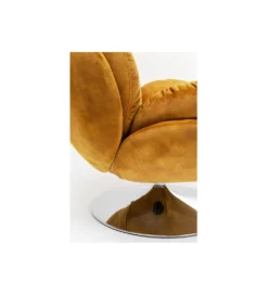 Fotel COSY 86 cm bursztynowy
