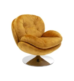 Fotel COSY 86 cm bursztynowy
