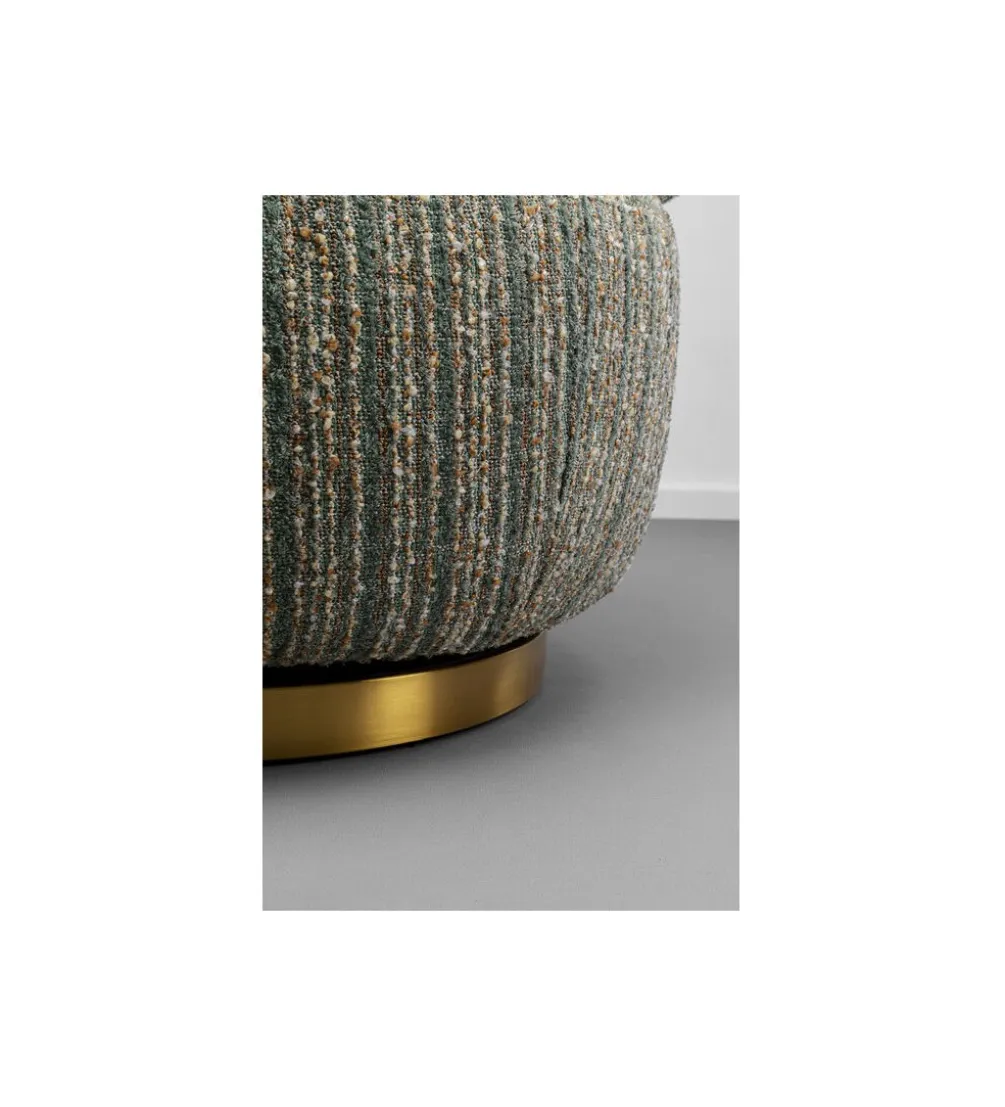 Fotel COUTURE STRIPES 70 cm niebieski