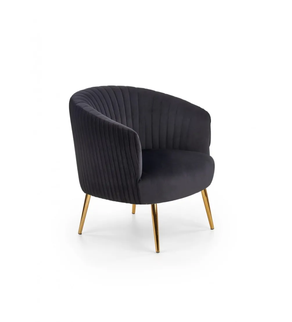 Fotel CROWN czarny