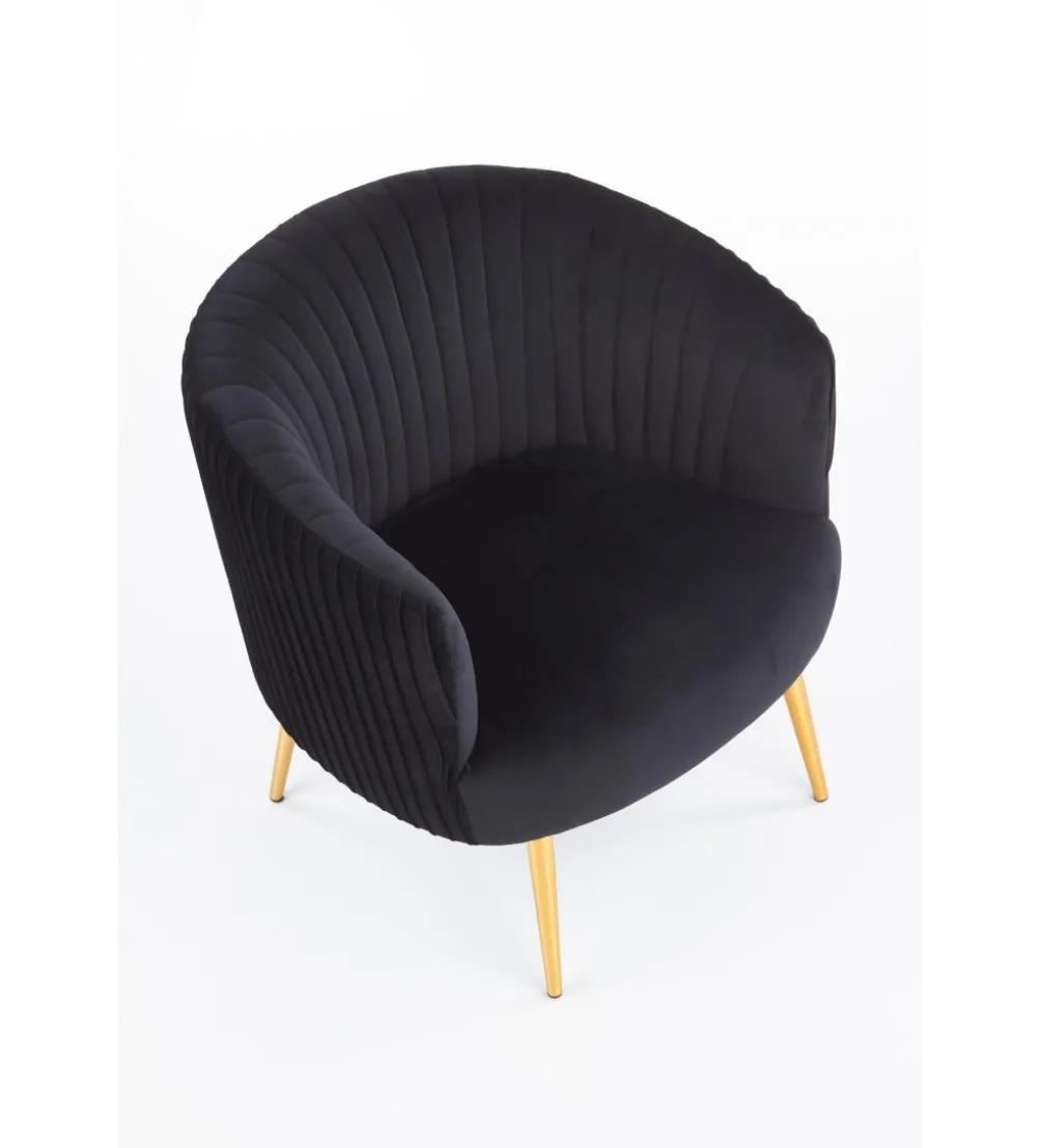 Fotel CROWN czarny