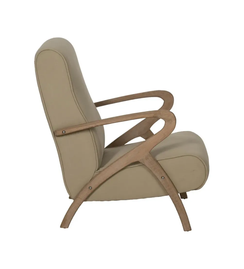 Fotel DEMICERO 85 cm beżowy