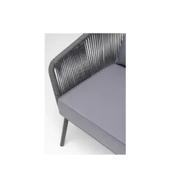Fotel ELBA 84 cm szary