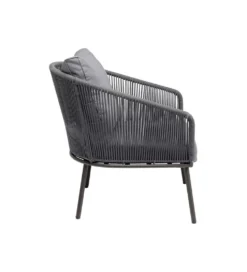 Fotel ELBA 84 cm szary