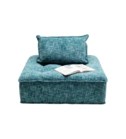 Fotel ELEMENT PORTOFINO 106 cm jasnoniebieski