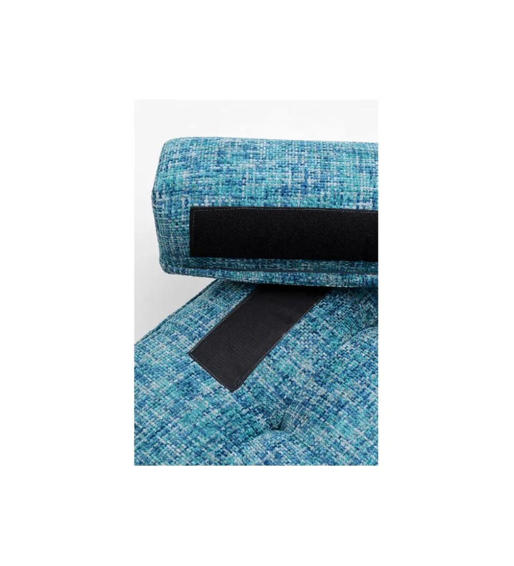 Fotel ELEMENT PORTOFINO 106 cm jasnoniebieski