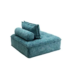 Fotel ELEMENT PORTOFINO 106 cm jasnoniebieski