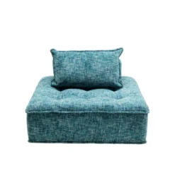 Fotel ELEMENT PORTOFINO 106 cm jasnoniebieski