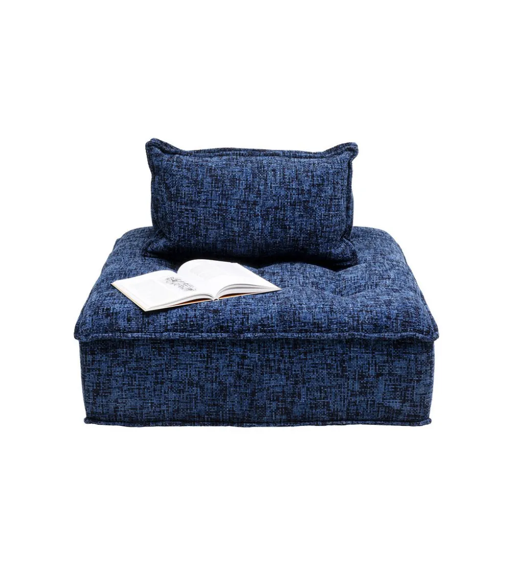 Fotel ELEMENT PORTOFINO 106 cm niebieski