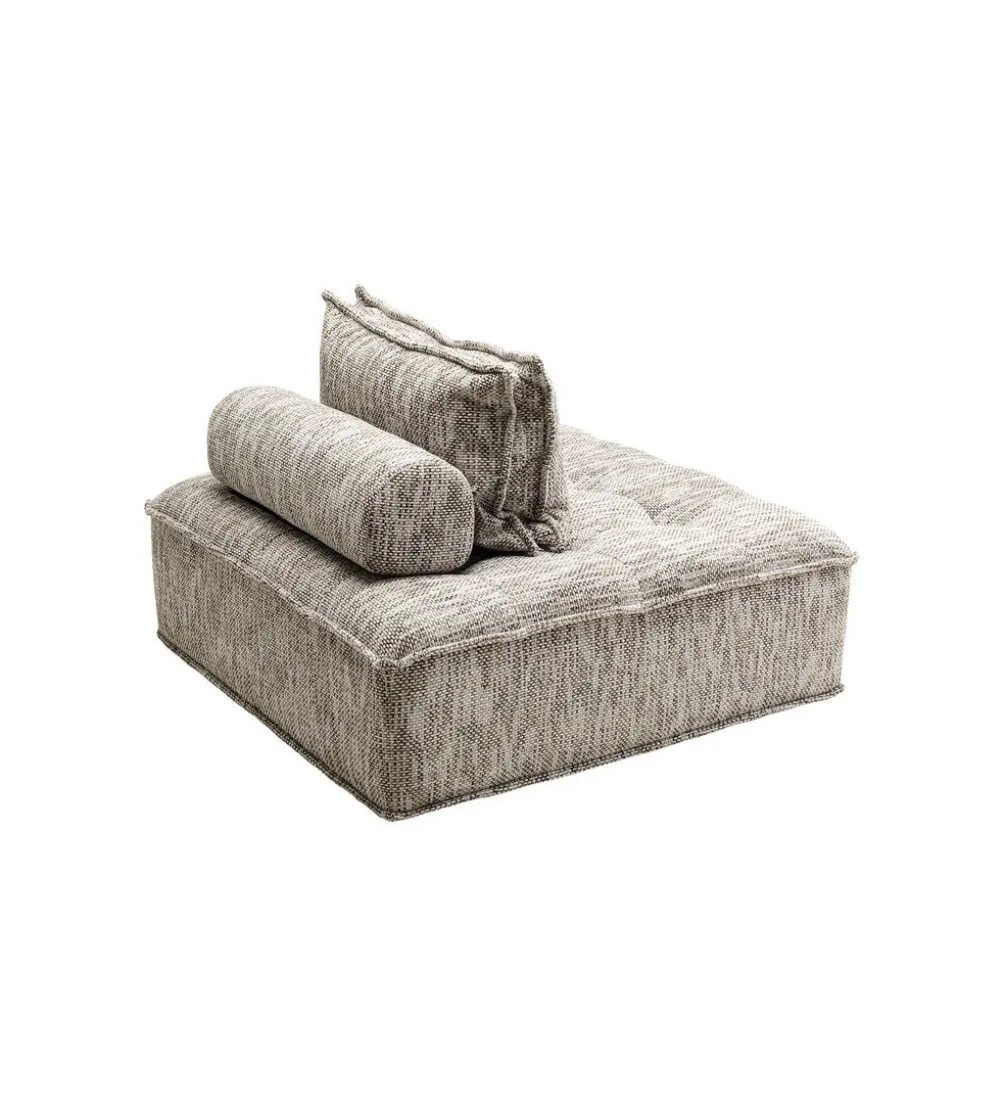 Fotel ELEMENT PORTOFINO 106 cm szary