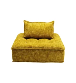 Fotel ELEMENT PORTOFINO 106 cm żółty