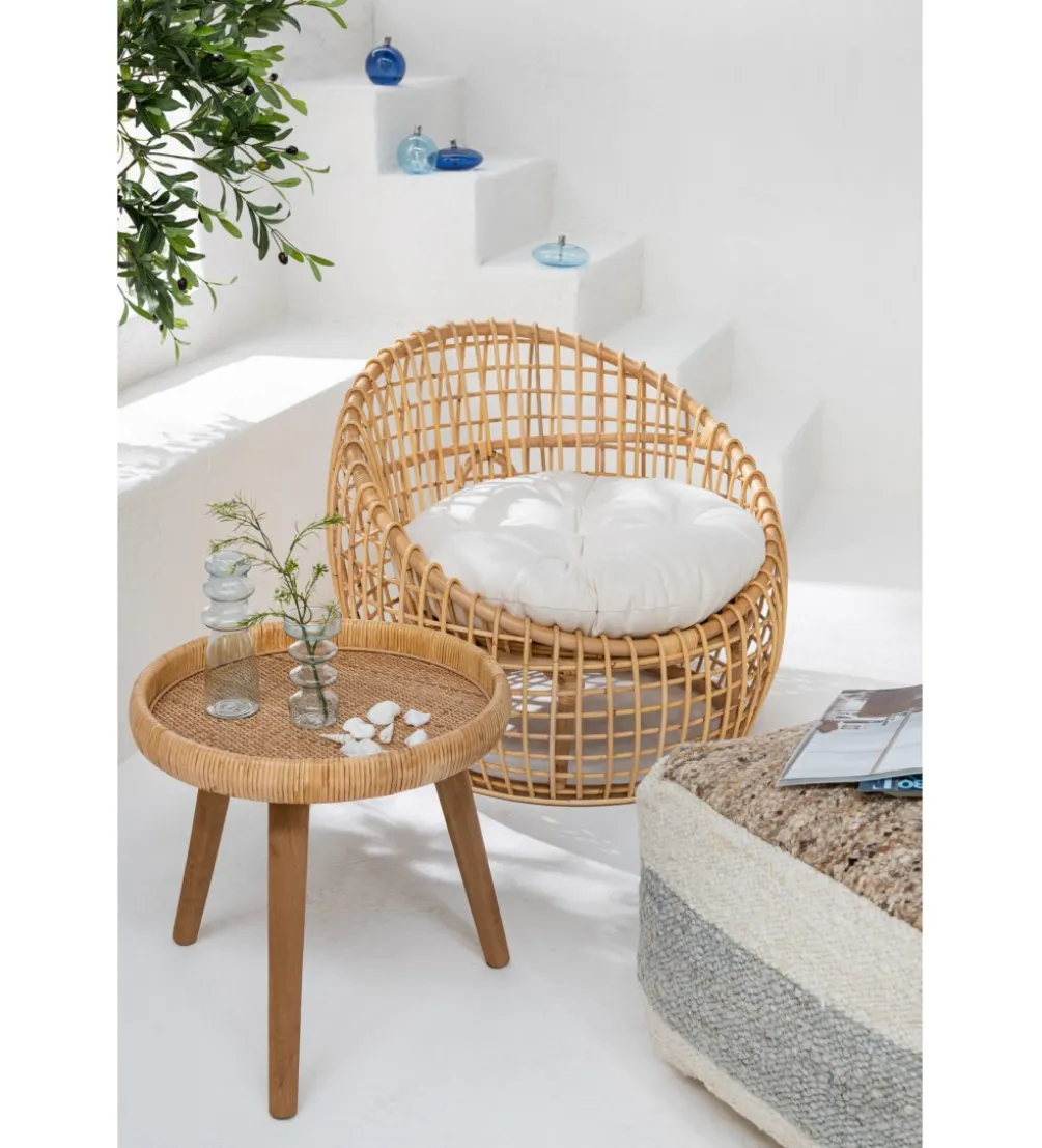 Fotel ELISE rattan