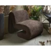 Fotel EME RIZO 58 cm kasztanowy