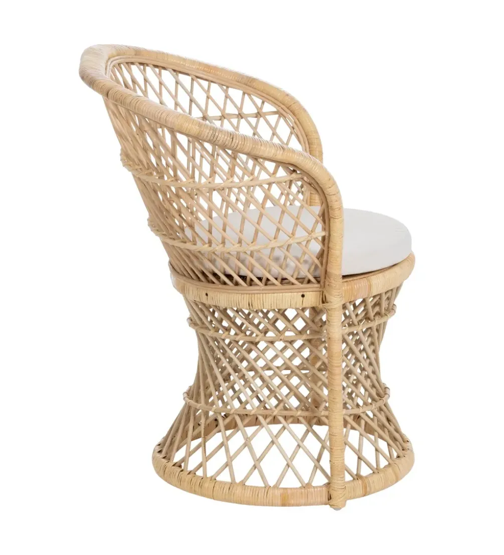 Fotel ENSO 84 cm ratan naturalny