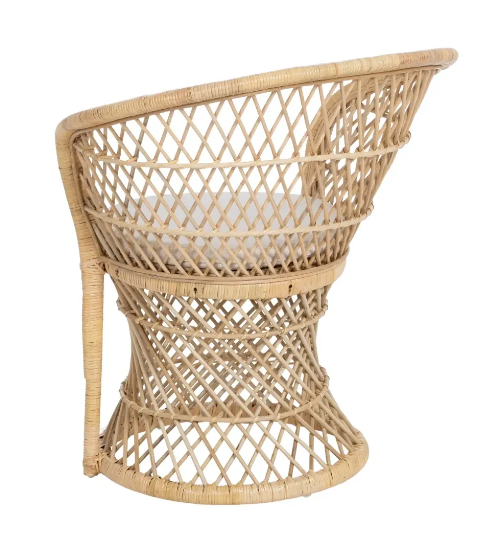 Fotel ENSO 84 cm ratan naturalny