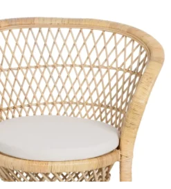 Fotel ENSO 84 cm ratan naturalny