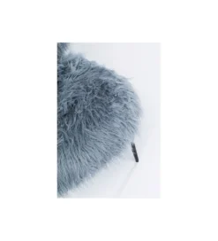 Fotel Hairy niebieski