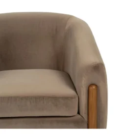 Fotel HERMANEZ 81 cm taupe