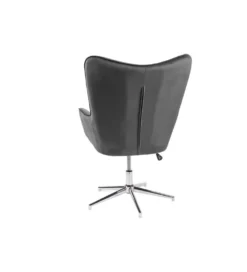 Fotel Lounger 110 Cm- 110 Cm Szary Aksamit