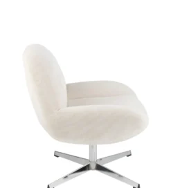 Fotel LOUNGERI 79 cm kremowe