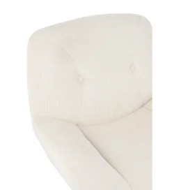 Fotel LOUNGERI 79 cm kremowe
