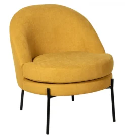 Fotel MESTERO 78 cm musztardowy
