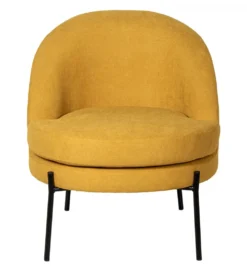 Fotel MESTERO 78 cm musztardowy