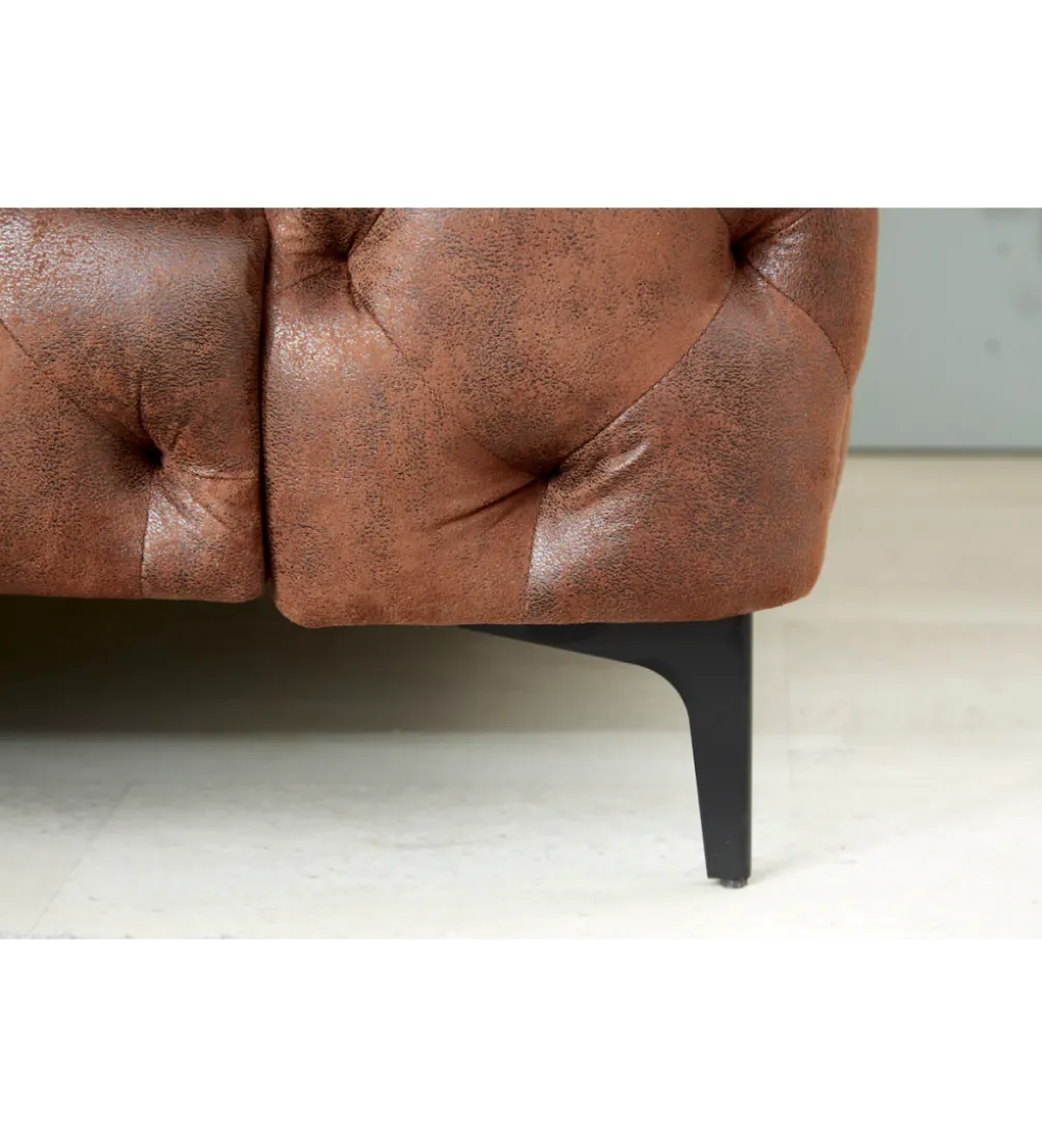 Fotel MODERN BAROCK 120 cm antyczny brąz