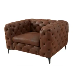 Fotel MODERN BAROCK 120 cm antyczny brąz