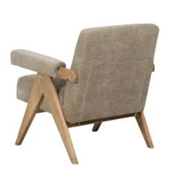Fotel NAMGAN 85 cm beżowy naturalny