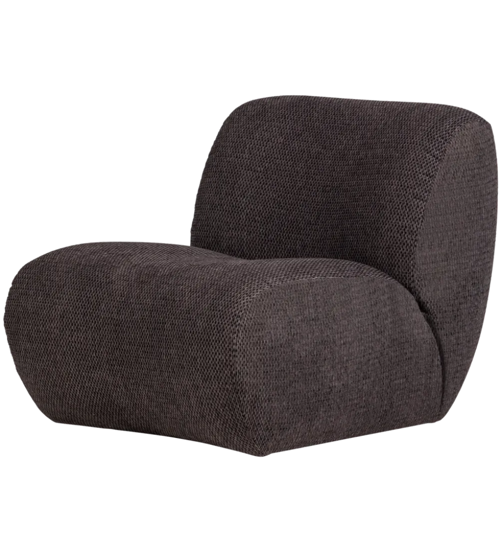 Fotel NOMU chenille antracytowy