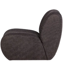 Fotel NOMU chenille antracytowy