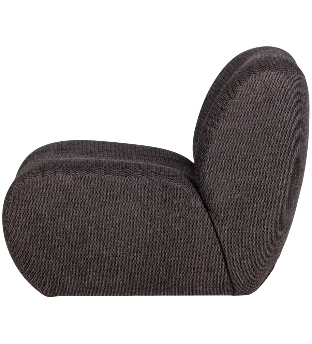 Fotel NOMU chenille antracytowy