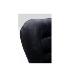 Fotel obrotowe OSCAR czarny chenille
