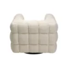 Fotel obrotowy ARMAND 95 cm tapicerowany