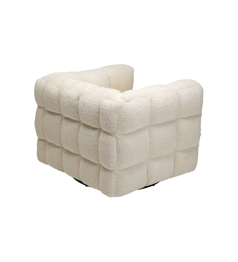 Fotel obrotowy ARMAND 95 cm tapicerowany