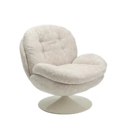 Fotel obrotowy COSY 86 cm beżowy