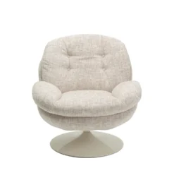 Fotel obrotowy COSY 86 cm beżowy